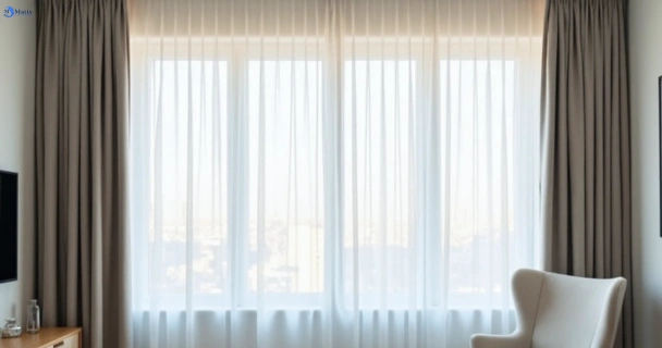 Restored vibrant drapes in carramar-nsw QLD after Matty Curtain Cleaning